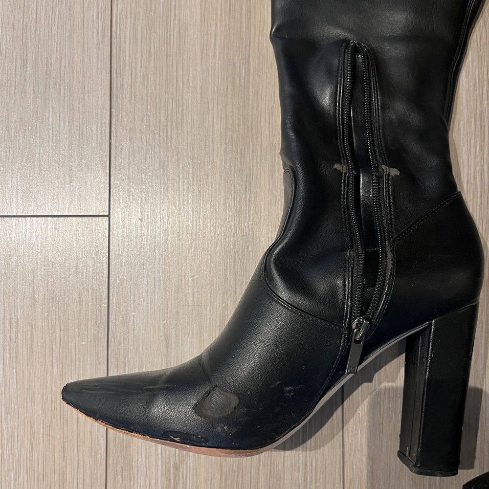 Marc Fisher Garalyn Pointed Toe Over the Knee Boot - Picture 7 of 9
